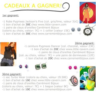 Concours little cavern + carrement bijoux liste cadeaux