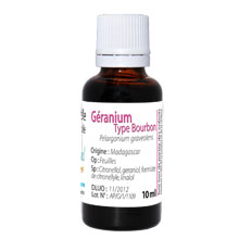 Huile essentielle géranium bourbon