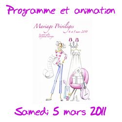 Mariage privilège animation