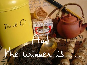 Giveaway tea et cie